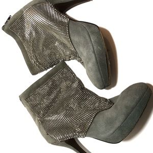 Jeffrey Campbell Mesh Booties